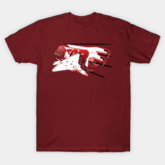 F-22 Raptor T-Shirt by patrickkingart